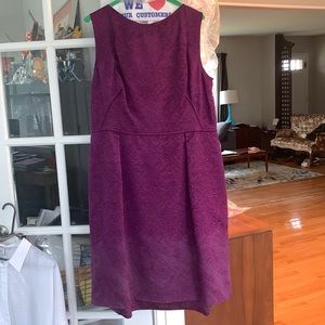 Escada rich silk jacquard dress with pockets Sz 44 US 12/14